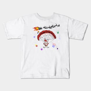 Santa Clause Is Coming Down Kids T-Shirt